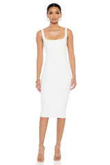 Nookie Glory Midi Dress - Ivory