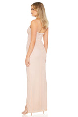 Nookie Sublime Cutout Maxi - Nude