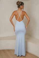 Mercer Dress - Pale Blue