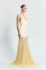 Odessa Gown - Lemon