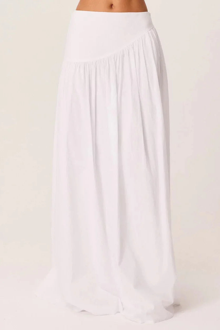 Ambiente Maxi Skirt - White