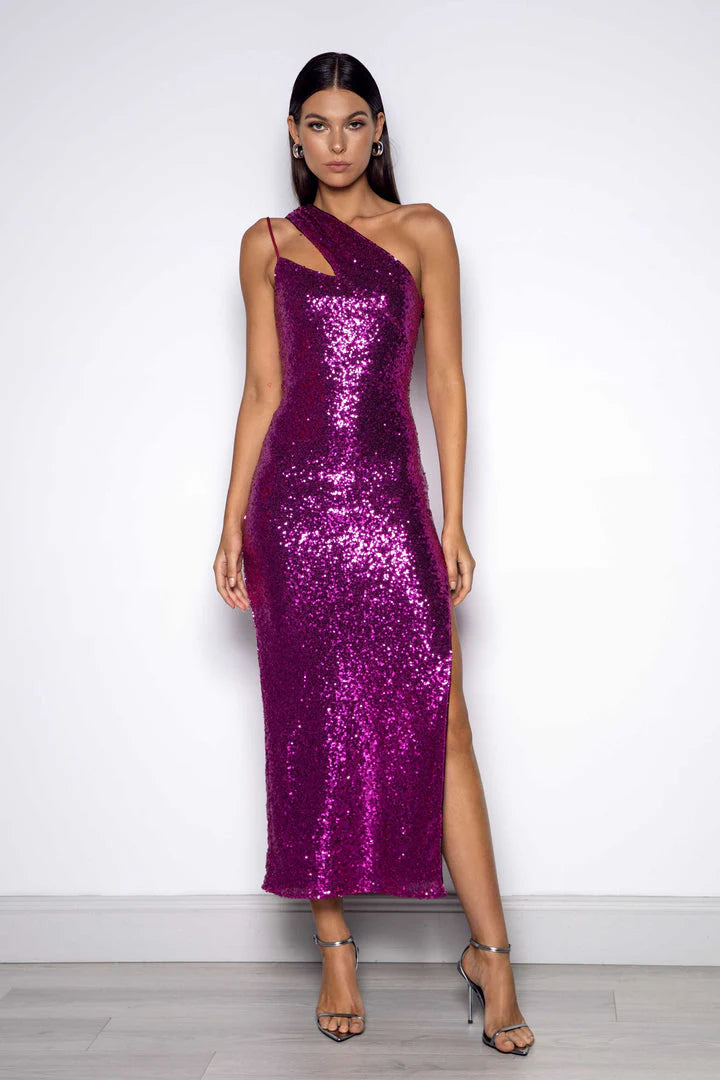 Theodore Dress - Magenta