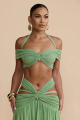 Ella Crop - Sage