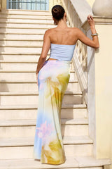 Toria Maxi Dress - Saphie Blue