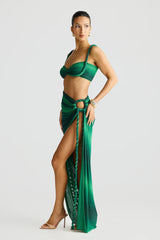 Saira Skirt - Emerald Ombre
