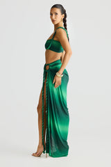 Saira Skirt - Emerald Ombre
