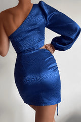 Stella Mini Dress - Royal Blue