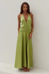 Amadine Maxi Dress - Olive