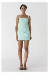 Misha Leanna Mini Dress - Aqua