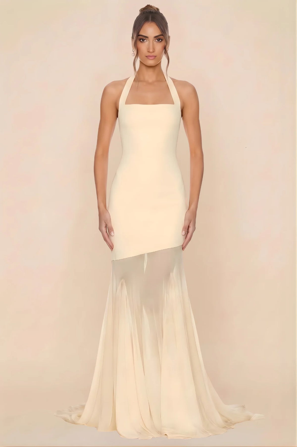 Azalea Gown - Butter Yellow