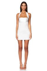 Nookie Renaissance Mini Dress - Ivory/Ivory