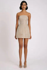 Serafina Dress - Beige