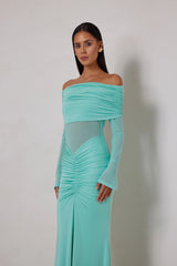 Paige Dress - Turquoise