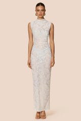 Nookie Devore Maxi Dress - White