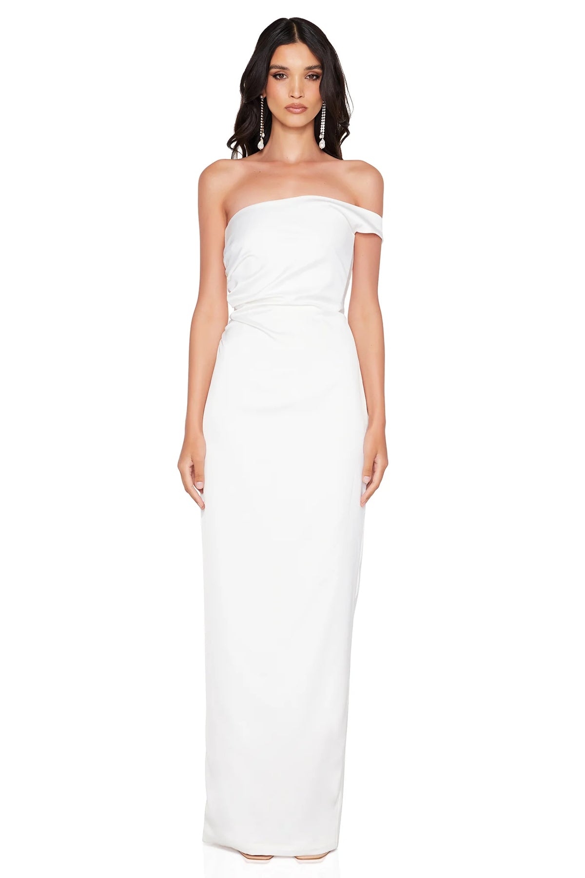 Nookie Pallisade Gown - White