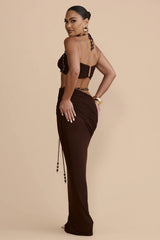 Emara Crop - Espresso Brown