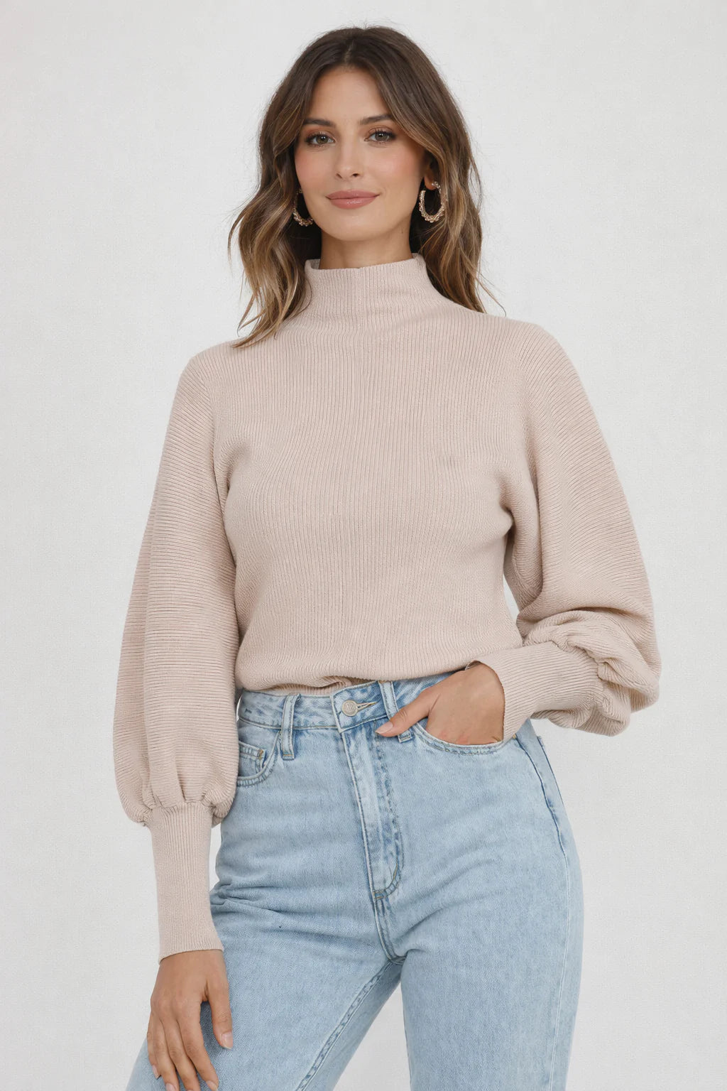 Olivia Sweater - Blush