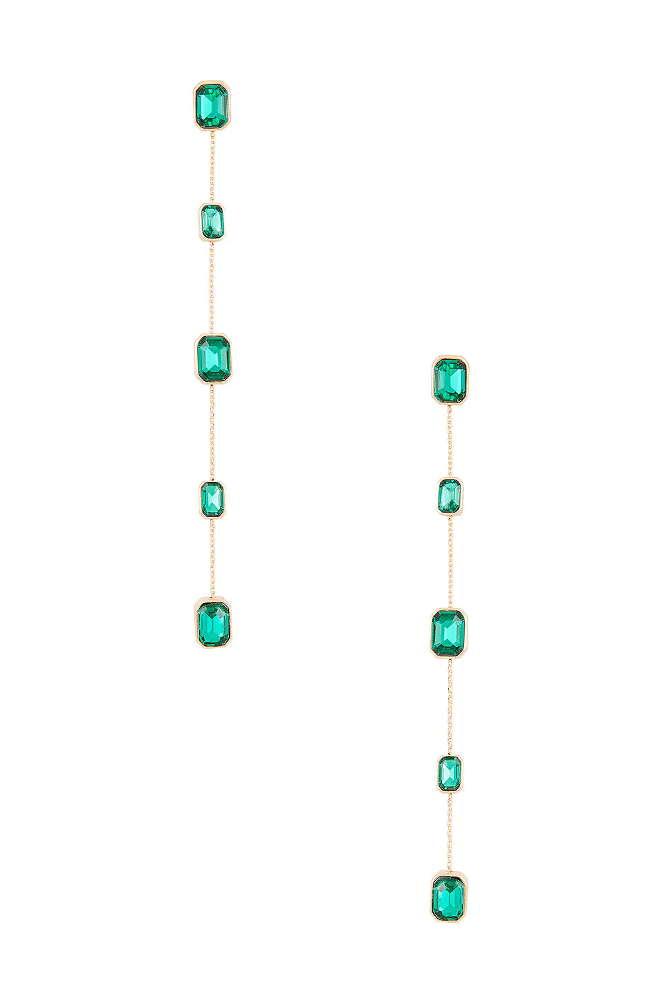 Emerald Drop Earrings
