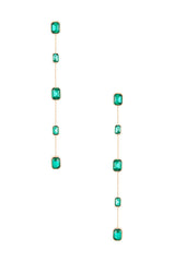 Emerald Drop Earrings