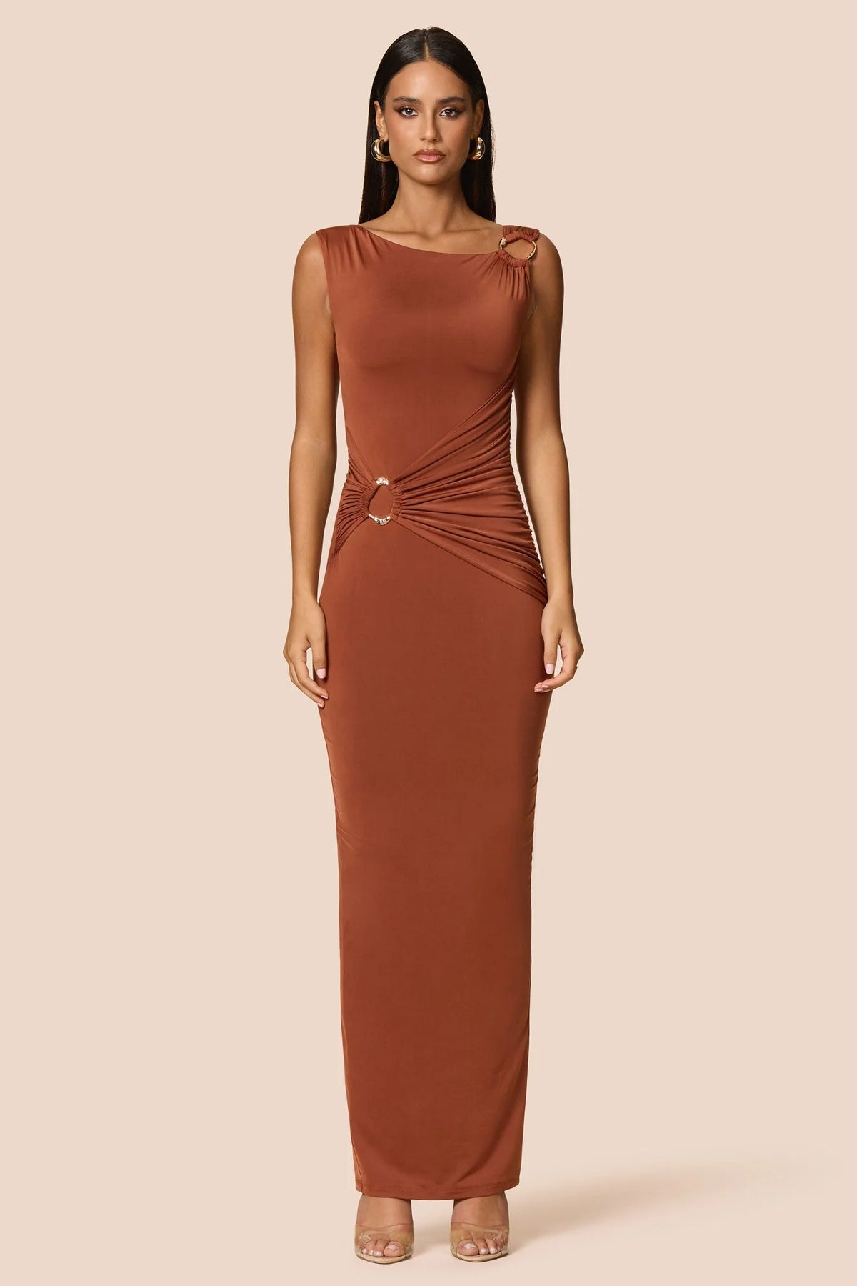 Nookie Kaia Maxi Dress -  Clay