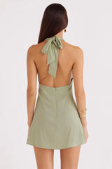 Oskar Mini Dress - Pear