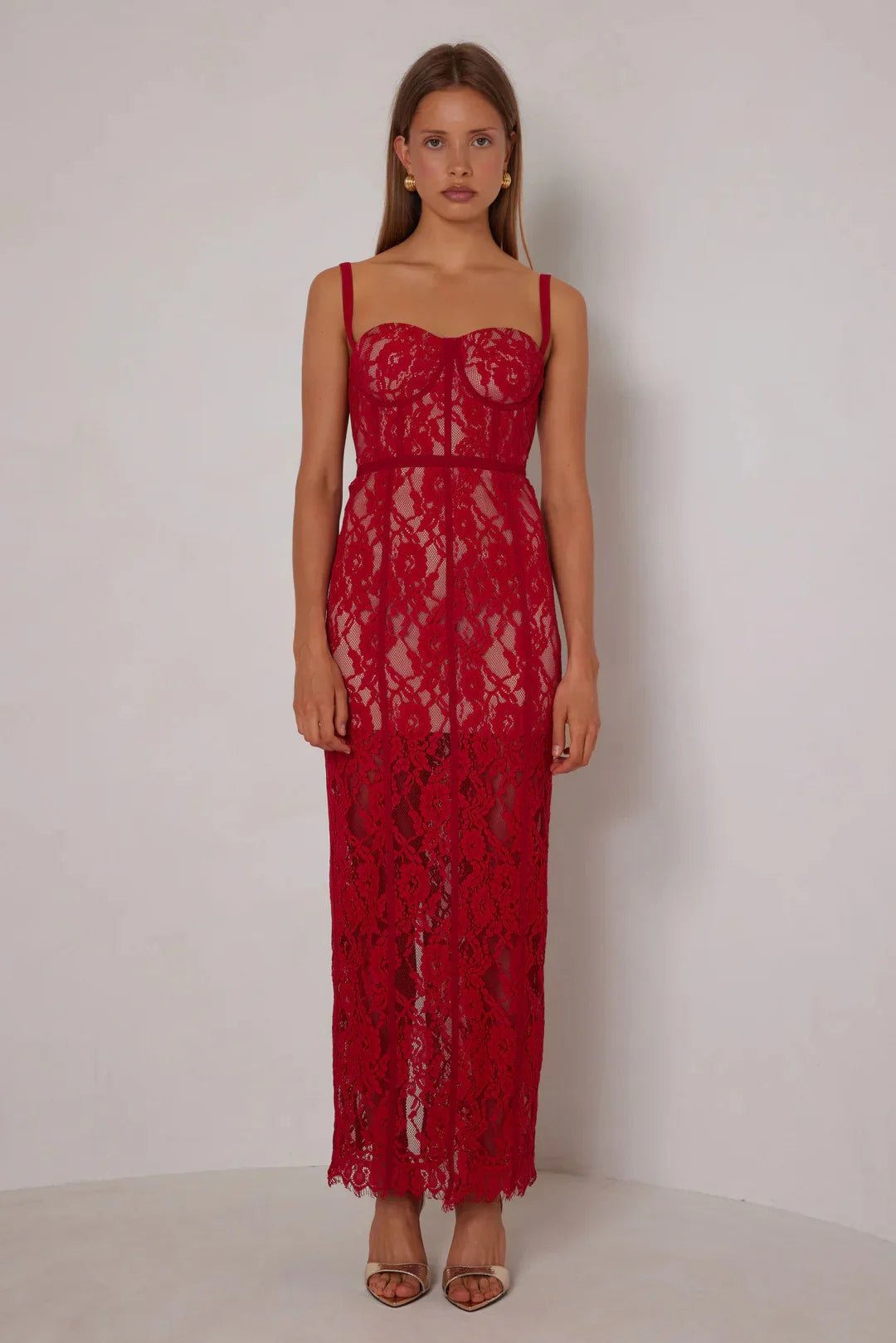 Alessandra Dress - Red