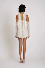 Taline Dress - White