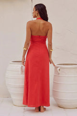 Saphira Long Midi Dress - Jaffa