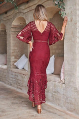 Reyna Dress - Red