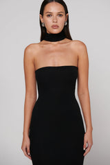Raine Midi Dress - Black