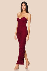 Nookie Noemie Maxi Dress -  Wine