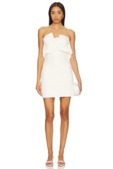 Misha Aria Mini Dress - Ivory