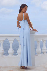 Lavena Maxi Dress - Sky Blue