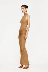 Pilar Maxi Skirt - Dark Skin
