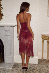 Angeline Mini Dress - Quinn Cherry