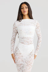 Amara Dress - White