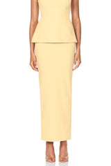 Nookie Caroline Maxi Skirt - Lemon