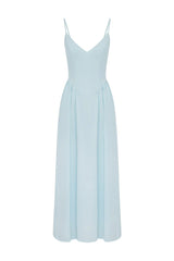 Zephy Maxi Dress - Sky Blue