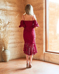 Riana Dress - Red
